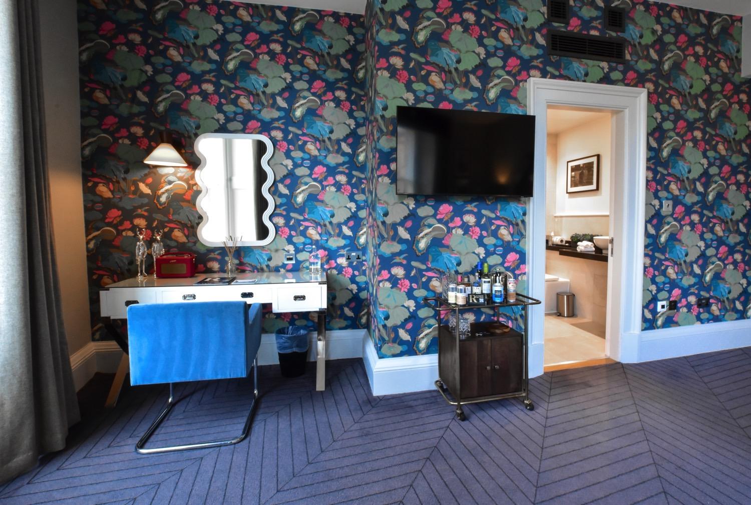 Executive Room in Edinburgh luxury boutique hotel near castle