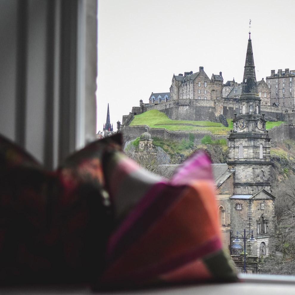 Castle View in Edinburgh luxury boutique hotel near castle